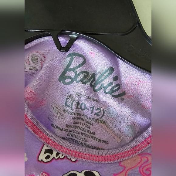 Girls Barbie dress purple size 10-12 - Picture 4 of 6